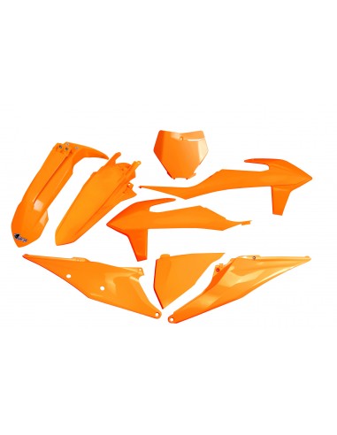 KIT PLASTICHE KTM 2019-2022 ARANCIO FLUO