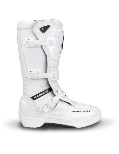 STIAVLI MOTO CROSS ENDURO UFOPLAST GARGOR BIANCO NERO